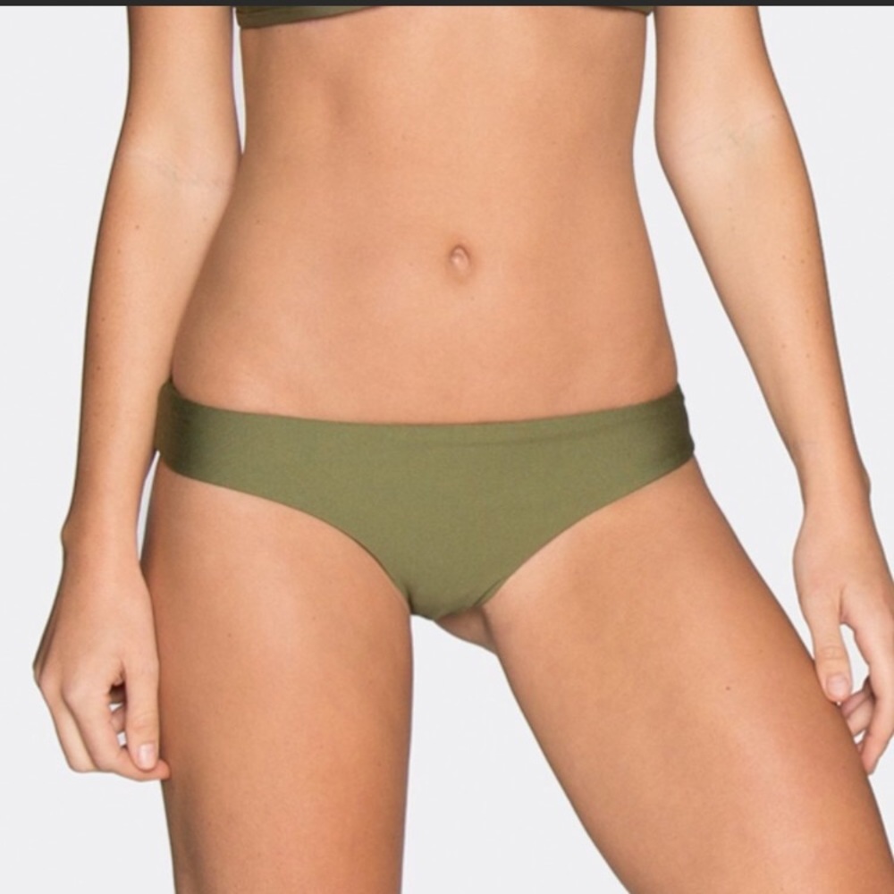 Tavik Swimwear ALI Moderate Ribbed Bikini Bottom